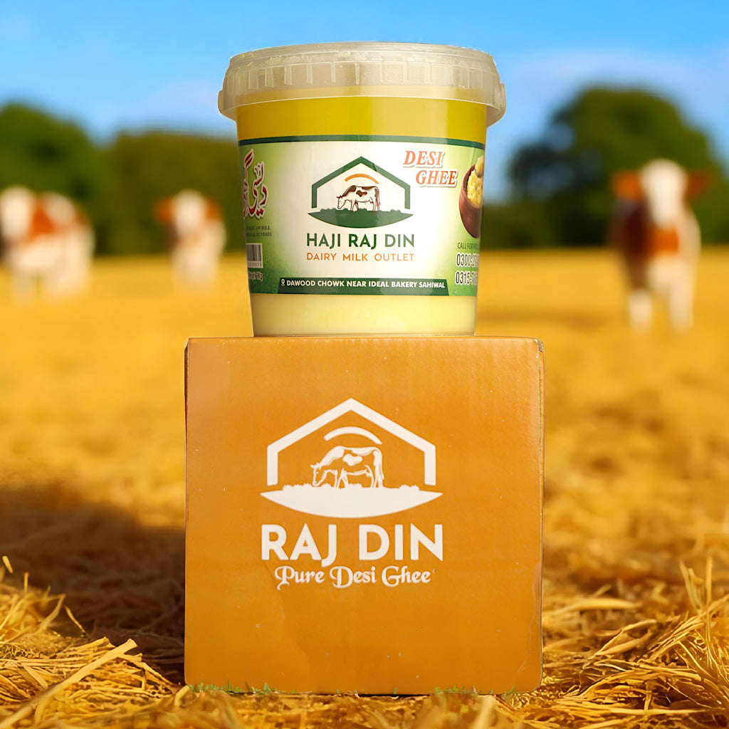 Raj Din Pure Desi Ghee - 1kg